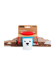 Munchkin Polar Bear Miracle 360 Degree Wildlove Trainer Cup, 6oz, Multicolour